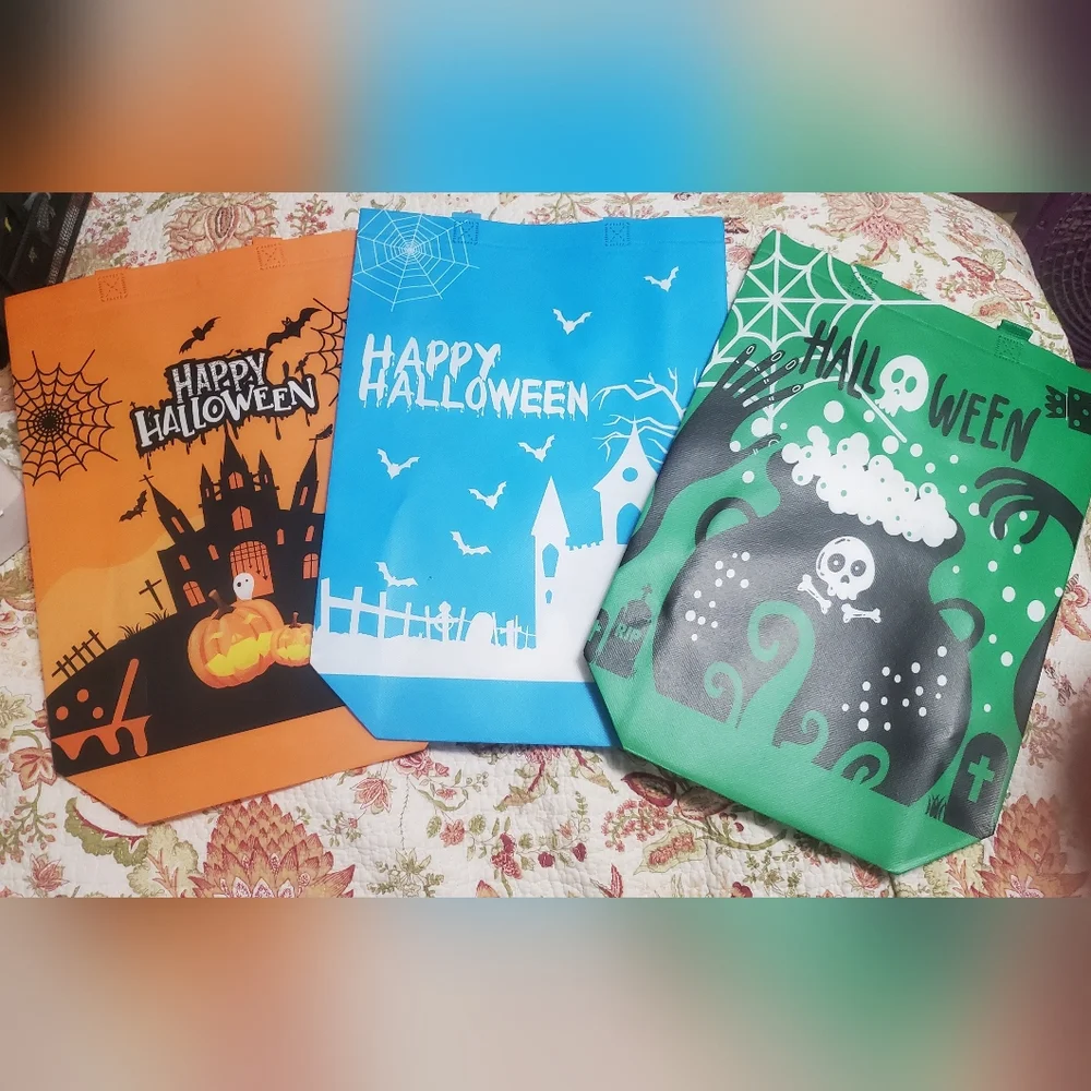 24 pack of Reusable Halloween Bags